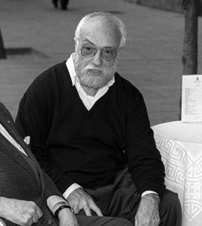 El compositor Josep Soler en una foto de archivo de 1994