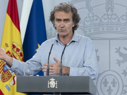 El director del Centro de Coordinación de Alertas y Emergencias Sanitarias, Fernando Simón.