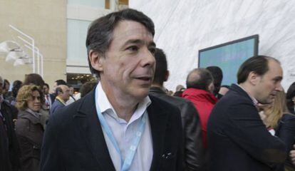 Ignacio González en el congreso regional del PP.