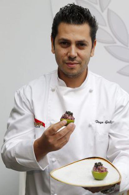 El chef Diego Gallegos.