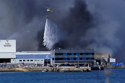 Incendio en las instalaciones de la empresa Jealsa.
