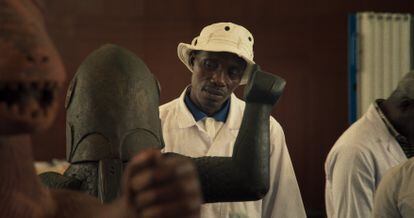 Una imagen del documental 'Dahomey', de Mati Diop, presentado en la Berlinale.