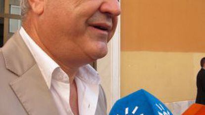 Francisco Vallejo, tras declarar este viernes.