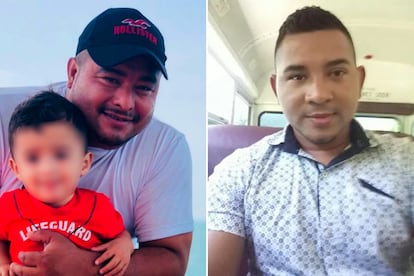 Los ambientalistas Aly Domínguez y Jairo Bonilla, asesinados en Honduras.
