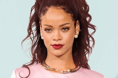 La cantante Rihanna.