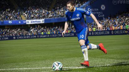 &#039;Fifa 15&#039;, uno de los cuatro videojuegos de arranque para la Liga Playstation. 