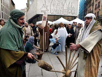 pesebre viviente de Sant Guim de la Plana