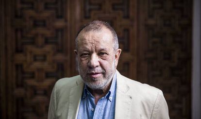 Francisco Fernández Marugán, en la sede del Defensor del Pueblo en Madrid.