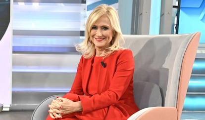 Cristina Cifuentes, en 'El programa de Ana Rosa', en una imagen de archivo.