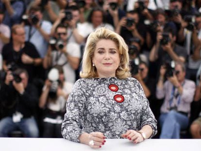 Catherine Deneuve, en el Festival de Cannes de 2015.