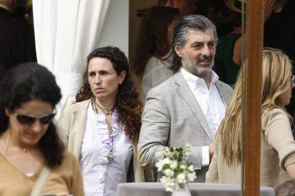 Jaime Ostos Jr y Yolanda García-Cereceda en Madrid en mayo de 2015.