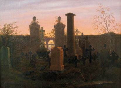 &#039;La tumba de K&uuml;gelgen&#039;, 1821-22, Caspar David Friedrich