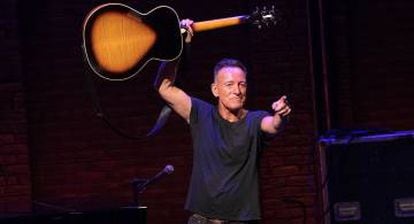 Bruce Springsteen, durante una actuación en Nueva York, el año pasado.
