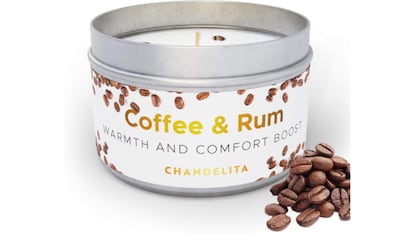 Mejores regalos para los amantes del café, Velas aromáticas de café