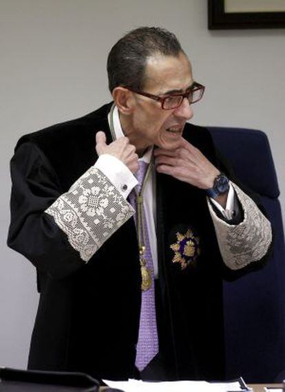 Alfonso Guevara preside la sección tercera de la Audiencia Nacional.