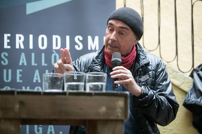 El cantautor Lluís Llach