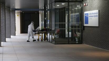 Residencia de mayores en Vitoria donde ha habido varios fallecidos con coronavirus.