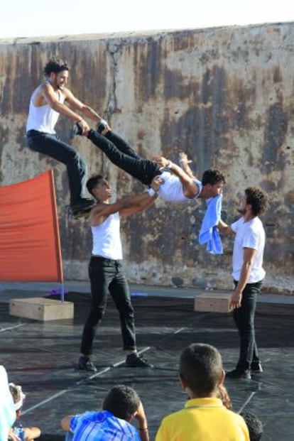 La escuela circense Shems’y acoge y forma desde 1999 a niños de la calle en Salé, Marruecos.