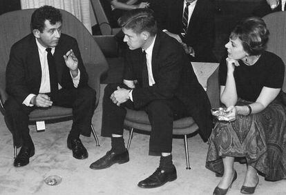Norman Mailer, John Silver y Barbara Probst Solomon.