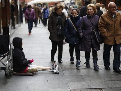 España tardará 20 años en volver al nivel de bienestar previo a la crisis