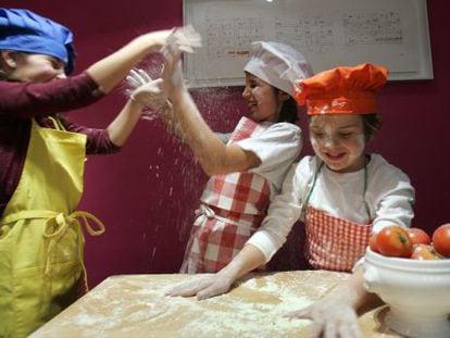 Taller de cocina en el restaurante barcelon&eacute;s Sempronaiana. 