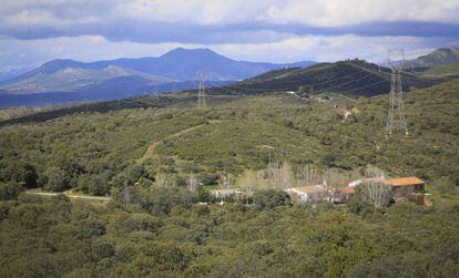 Construcciones en la finca Dehesa Vieja de Torrelaguna.