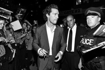 Matthew McConaughey, durante el estreno de 'White Boy Rick', en el Festival Internacional de Cine de Toronto, en 2018.
