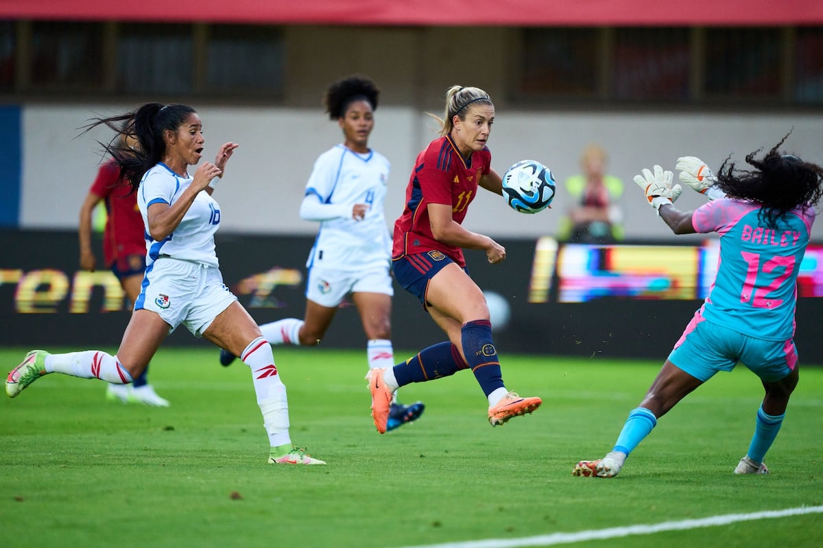 Alexia Putellas cortó el círculo en la goleada de España ante Panamá |  deportados