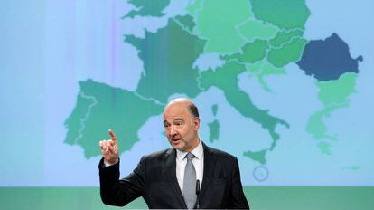 El comisario de Economía, Pierre Moscovici.