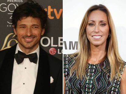 Andrés Velencoso y Gemma Mengual.