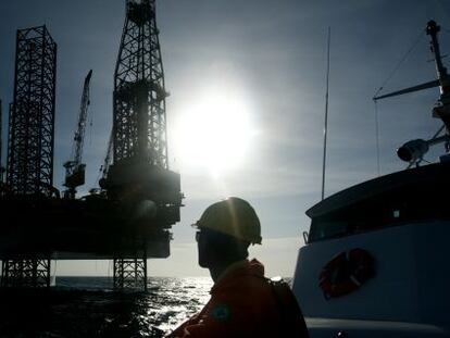 Explotación de La Perla de Repsol en el norte de Venezuela.