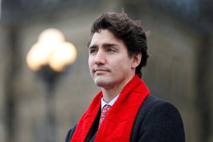 El primer ministro de Canadá, Justin Trudeau.
