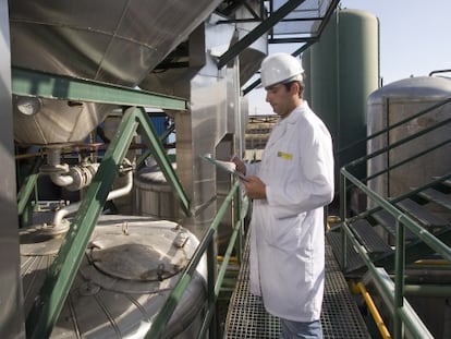 Planta de producción de biodiésel del Grupo Nátura en Santa Olalla (Toledo).