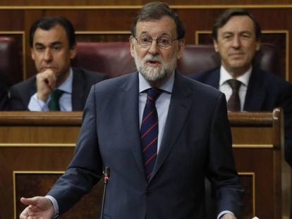 Mariano Rajoy, este miércoles en el Congreso. En vídeo, las declaraciones de Rajoy en 'Espejo Público', de Antena 3.