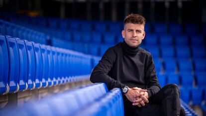 Gerard Piqué, durante una entrevista en 2021.