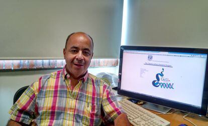 Alejandro Garciarrubio, investigador de Biotecnolog&iacute;a de la UNAM y jefe de bioinform&aacute;tica del proyecto.
