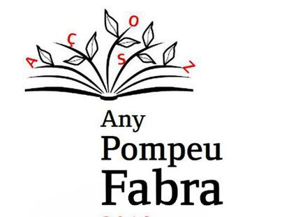 Logotip oficial de l'Any Pompeu Fabra.