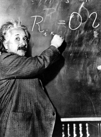 Albert Einstein, en enero de 1931.