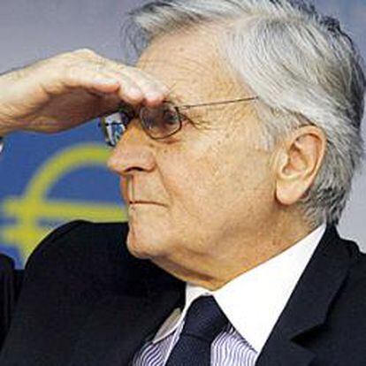 Jean Claude Trichet, en la rueda de prensa del 9 de junio de 2011