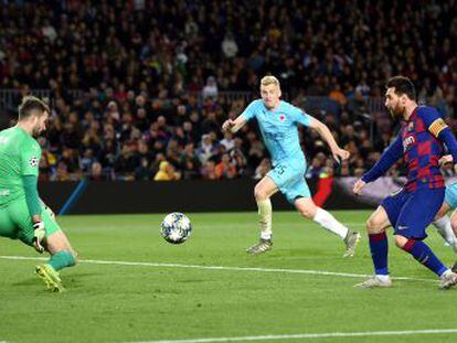 Los azulgrana carecen de juego y de gol ante un atrevido Slavia redimido por su portero