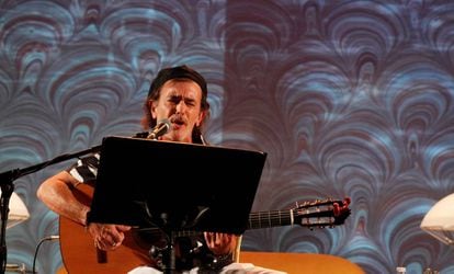 Juan Carlos Aragón, el pasado octubre en el Festival Internacional de Poesía Cosmopoética 2018, en Córdoba.