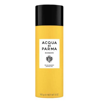 
Gel de afeitado de Acqua di Parma: formulado con una fusión de aceites vegetales orgánicos, hidrata y protege la piel de la irritación. www.sephora.es
Precio:  34,99 euros
