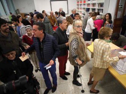 La cifra de afluencia de ciudadanos a las urnas registra el nivel más alto desde 2004