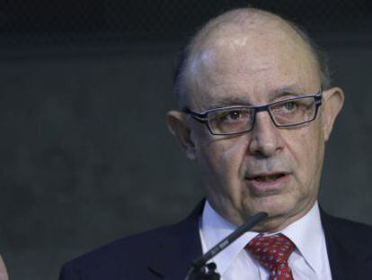 El ministro de Hacienda y Administraciones P&uacute;blicas, Crist&oacute;bal Montoro.