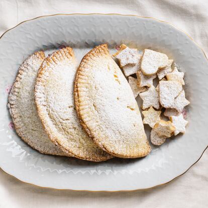 A la izquierda, rubiols; a la derecha, crespells