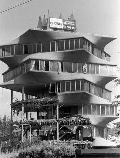 La Pagoda, de Miguel Fisac, en 1999.