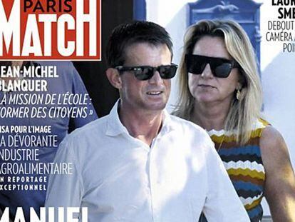 Manuel Valls, con Susana Gallardo.