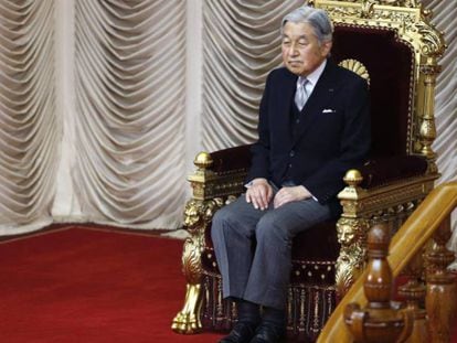 El emperador japonés Akihito, este 26 de septiembre.
