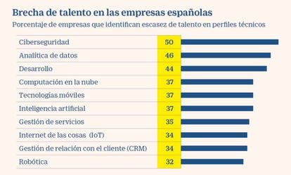 Perfiles digitales en las empresas españolas