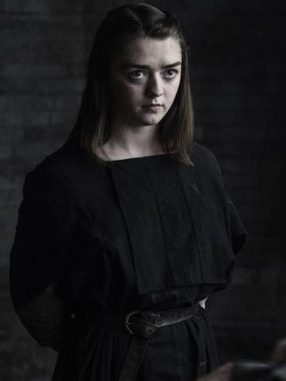 Maisie Williams, Arya Stark en 'Juego de tronos'.